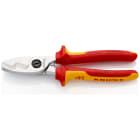 KNIPEX - VDE-Kabelschere mit Doppelschneide, 200 mm, 70 mm²
