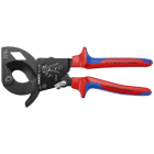KNIPEX - Kabelschneider (Ratschenprinzip) 250 mm, Ø 32mm/240 mm²
