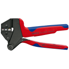 KNIPEX - Crimp-Systemzange für isol. Kabelschuhe 0,5 -6 mm²