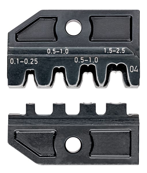 KNIPEX - Crimpeinsatz für unisoli.,offene Steckverbinder 2,8 + 4,8 mm