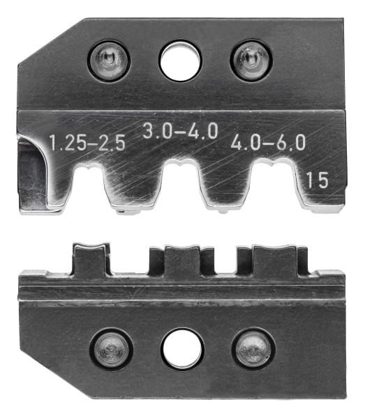 KNIPEX - KNIPEX Crimpeinsatz Fahnenstecker 1-2,5 / 1-6