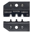 KNIPEX - Crimpeinsatz für D-Sub-Stecker, 0,03-0,56 mm²