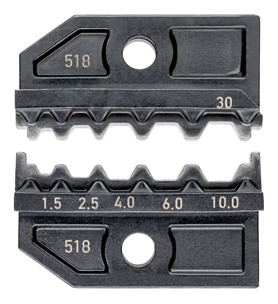 KNIPEX - Crimpeinsatz für unisolierte Stoßverbinder 1,5-4 / 6+10 mm²