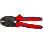 KNIPEX - Crimpzange PreciForce® 220 mm, KOAX RG 58/174/188/316