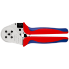 KNIPEX - Vierdornpresszange für gedrehte Kontakte verchromt 230 mm