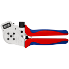 KNIPEX - Vierdornpresszange für gedrehte Kontakte, digital, 250 mm