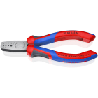 KNIPEX - Crimpzange Aderendhülsen 2-K, 145 mm, 0,25-2,5mm²