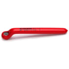 KNIPEX - Ringschlüssel isoliert 1000V, 15° gew., SW13mm - Länge 185mm