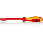 KNIPEX - Steckschlüssel mit Schraubendrehergriff, VDE 2-K, SW: 8 mm