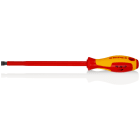 KNIPEX - Schraubendreher für Schlitzschrauben, VDE 2K, 10,0 x 1,6 mm