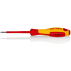 KNIPEX - Schraubendreher für Schlitzschrauben, VDE 2K, 2,5 x 0,4 mm