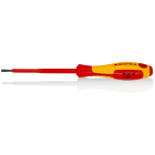 KNIPEX - Schraubendreher für Schlitzschrauben, VDE 2K, 3,5 x 0,6 mm