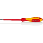 KNIPEX - Schraubendreher für Schlitzschrauben, VDE 2K, 4,0 x 0,8 mm