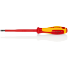 KNIPEX - Schraubendreher für Schlitzschrauben, VDE 2K, 5,5 x 1,0 mm