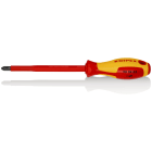 KNIPEX - Schraubendreher für Kreuzschlitzschrauben Phillips® PH3, VDE