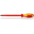 KNIPEX - Schraubendreher für Kreuzschlitzschrauben Pozidriv® PZ4, VDE