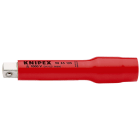 KNIPEX - Verlängerung für Steckschlüsseleinsätze, 125 mm, VDE, 3/8