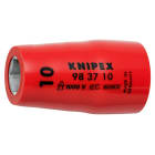 KNIPEX - Steckschlüsseleinsatz für 3/8, VDE-isoliert, SW 10 mm