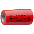 KNIPEX - Steckschlüsseleinsatz für 3/8, VDE-isoliert, SW 11 mm