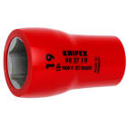 KNIPEX - Steckschlüsseleinsatz für 3/8, VDE-isoliert, SW 19 mm