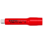 KNIPEX - Verlängerung für Steckschlüsseleinsätze, 125 mm, VDE, 1/2