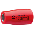KNIPEX - Steckschlüsseleinsatz für 1/2, VDE-isoliert, SW 18 mm