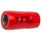 KNIPEX - Steckschlüsseleinsatz für 1/2, VDE-isoliert, SW 17 mm