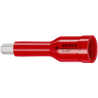 KNIPEX - Steckschlüsseleinsatz für Innensechskant 1/2. VDE, SW 6 mm