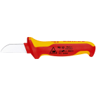 KNIPEX - Kabelmesser mit gerader Klinge, 50 mm, VDE 2-K