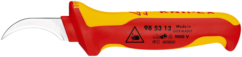 KNIPEX - Kabelmesser für Sektorkabel, 50 mm, VDE 2-K
