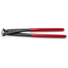 KNIPEX - Kraftmonierzange hochübersetzt, rot getaucht 300 mm, SB