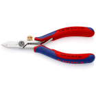 KNIPEX - Elektronik-Abisolierschere mit Mehrkomponenten-Hüllen 130 mm