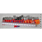 KNIPEX - Zangenhalter für Lochplattenwand 15 x 6 Zangen, leer