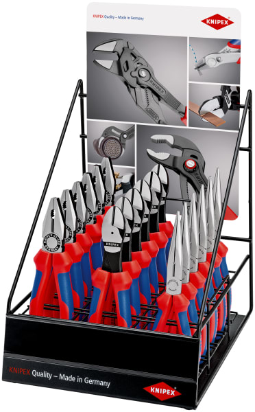 KNIPEX - Verkaufsdisplay 3x6 Zg. leer,Ausf.2/5/6