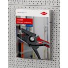 KNIPEX - Prospekthalter für Lochplattenwand
