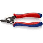 KNIPEX - Abisolierzange für Glasfaserkabel, 130 mm, Ø0,125 / Ø0,25 mm