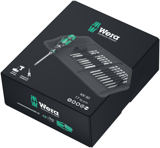 WERA - Kraftform Kompakt 60, 17-teilig