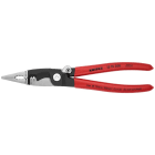 KNIPEX - Installationszange poliert mit Kunststoff, Feder, 200 mm