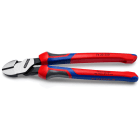 KNIPEX - Kraftseitenschneider, poliert, 2-K, 250 mm, gebogen