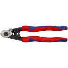 KNIPEX - Drahtseilschere geschmiedet, 2-K, 190 mm, SB