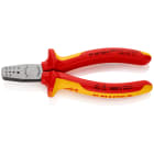 KNIPEX - VDE-Crimpzange Aderendhülsen, 145 mm, 0,25-2,5mm²