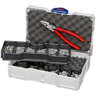 KNIPEX - Crimp-Sortiment 97 71 180 mit unisolierten Aderendhülsen