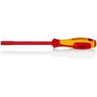 KNIPEX - Steckschlüssel mit Schraubendrehergriff, VDE 2-K, SW: 4 mm