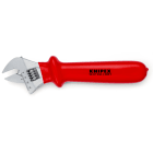 KNIPEX - Rollgabelschlüssel, VDE-isoliert, 250 mm lang, SW bis 30mm