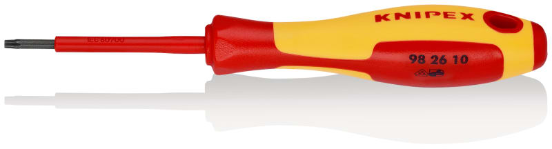 KNIPEX - Schraubendreher für Torx®-Schrauben, TX10, VDE 2-K