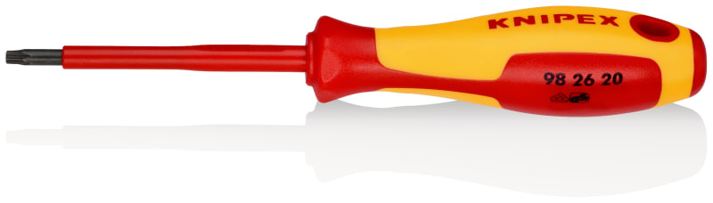 KNIPEX - Schraubendreher für Torx®-Schrauben, TX20, VDE 2-K