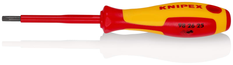 KNIPEX - Schraubendreher für Torx®-Schrauben, TX25, VDE 2-K
