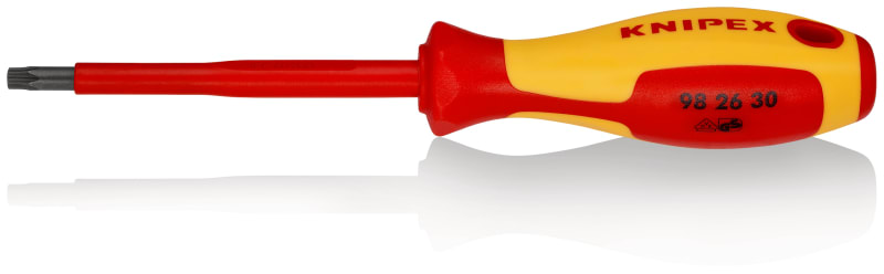 KNIPEX - Schraubendreher für Torx®-Schrauben, TX30, VDE 2-K