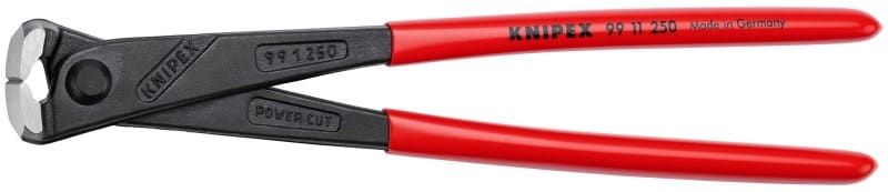 KNIPEX - Kraftmonierzange hochübersetzt, rot getaucht 250 mm, SB