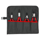 KNIPEX - Sicherungsringzangen-Set 4-teilig, mit 4411J1/J2 4611A1/A2